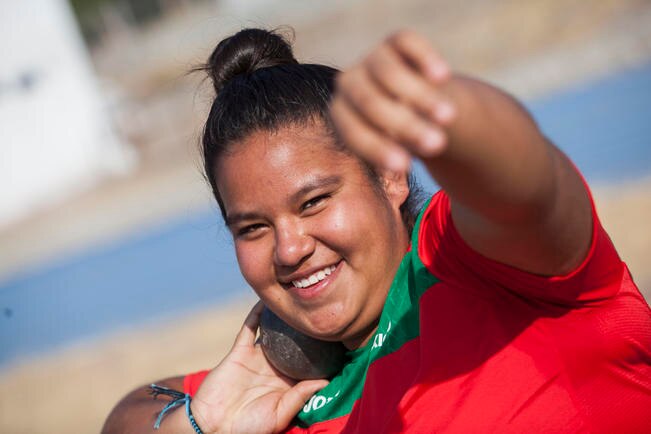 Naomi Mojica: “En el deporte, quiero llegar a ser alguien”