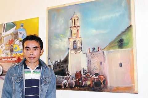 Pinta desde Landa