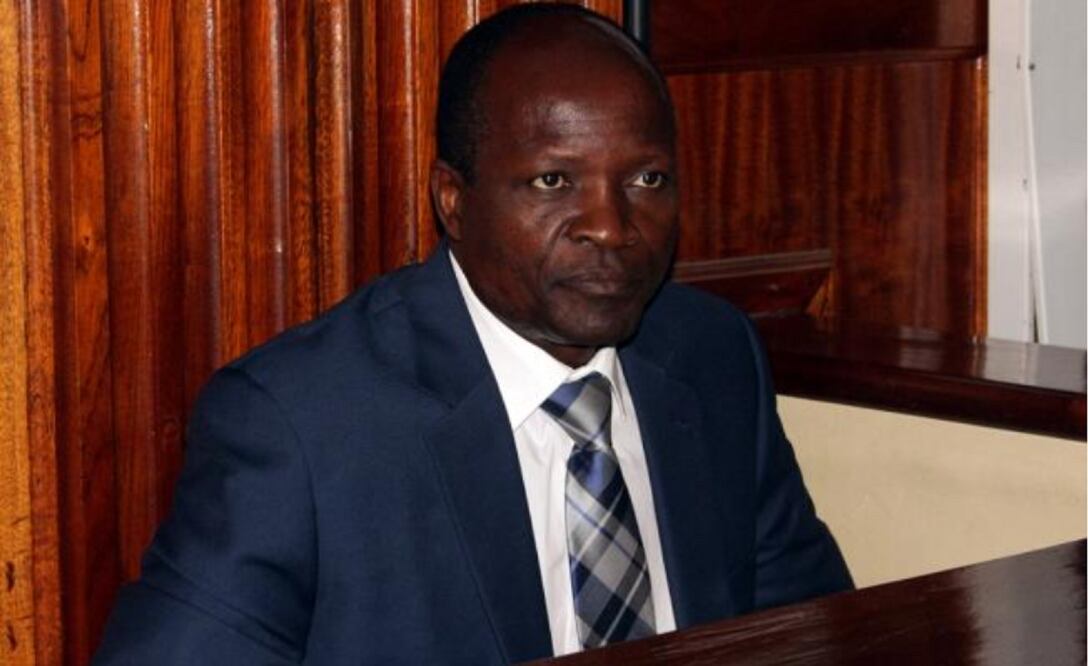 Okoth Obado, gobernador del condado de Migori, Keniam durante una audiencia (Foto: Reuters)