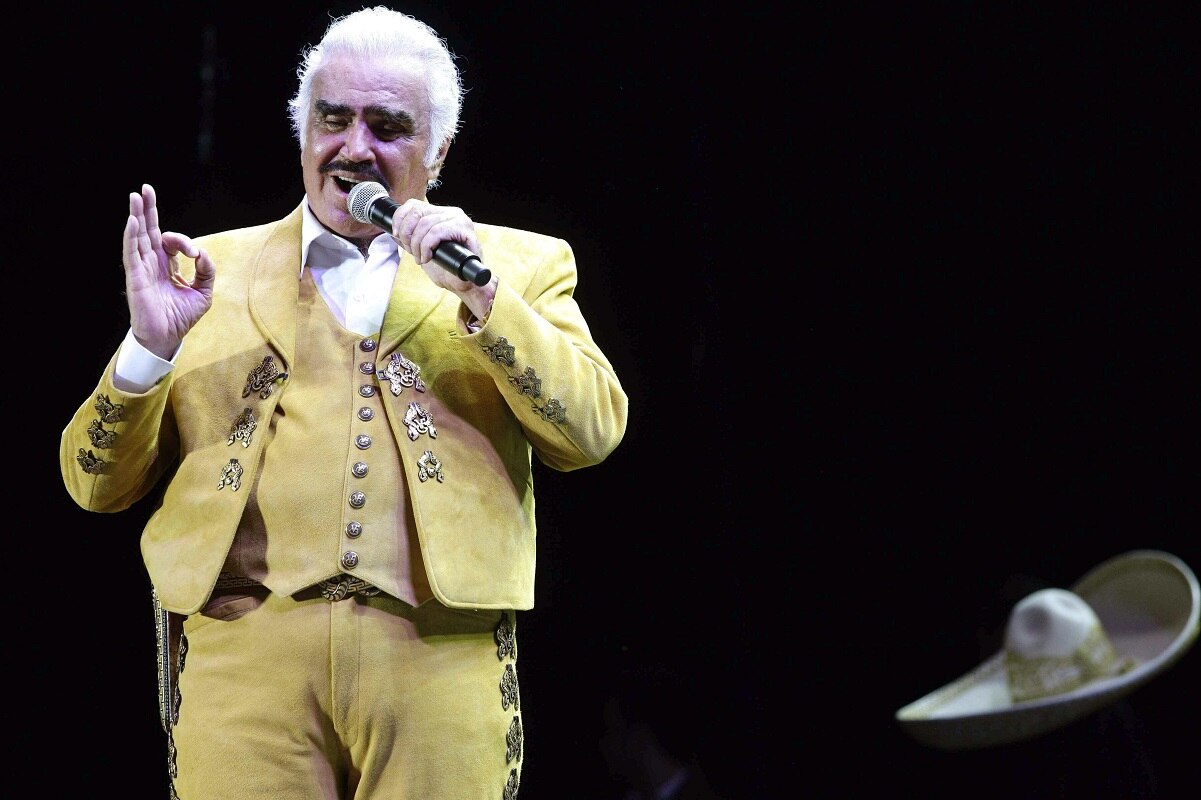 Vicente Fernández, el Charro de México, murió este domingo 
