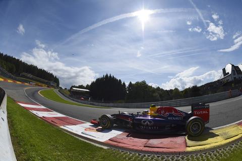 Exhibición de Fórmula Uno en el Zócalo, el 27