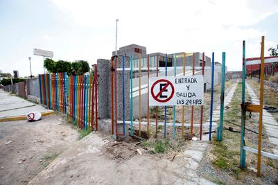 Hospital del Niño Quemado, en ruinas