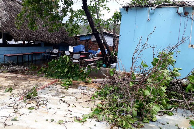 Reportan daños por lluvias en  111 escuelas