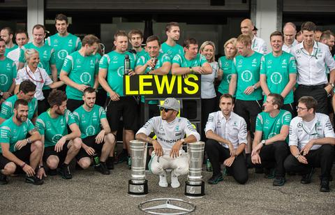 Lewis, mucha pieza para Nico