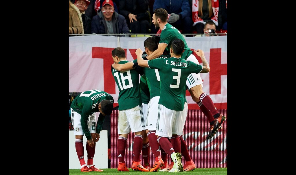México se impone 0-1 a Polonia en partido amistoso