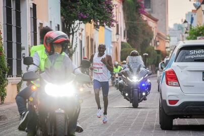 Kenianos dominan el Querétaro Maratón 2023 