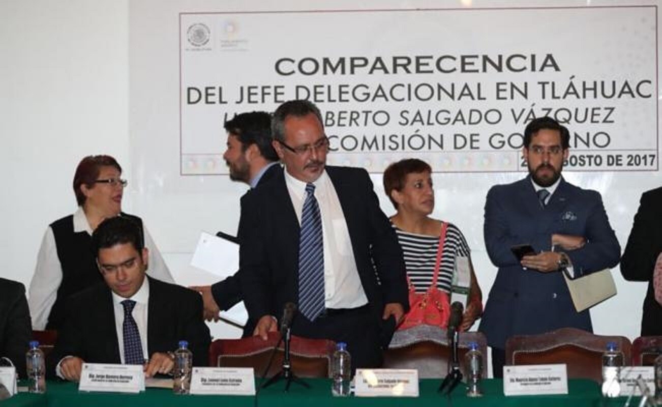 Inician proceso de remoción de delegado en Tláhuac durante comparecencia