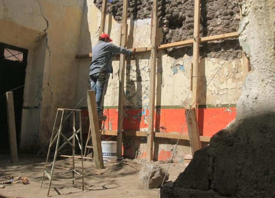 Encargados del recinto resguardaron las piezas de exhibición para evitar la pérdida del patrimonio cultural e histórico del ayuntamiento. (ARCHIVO. EL UNIVERSAL)
