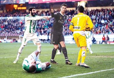 Leve sanción para ‘CR7’