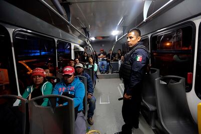 Refuerzan vigilancia en transporte por asaltos