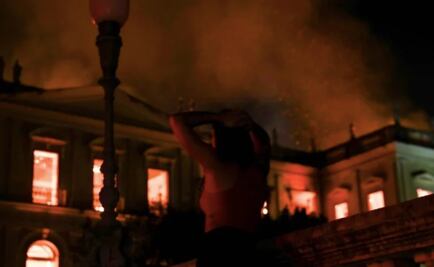 Se cumple un año del incendio en Museo Nacional de Brasil