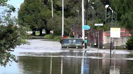La Rueda, la comunidad sanjuanense hundida en el agua y víctima de la rapiña 
