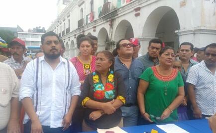 Crean frente regional de damnificados por sismo en Oaxaca