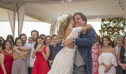 Marimar y Andrés unieron sus vidas a la mexicana