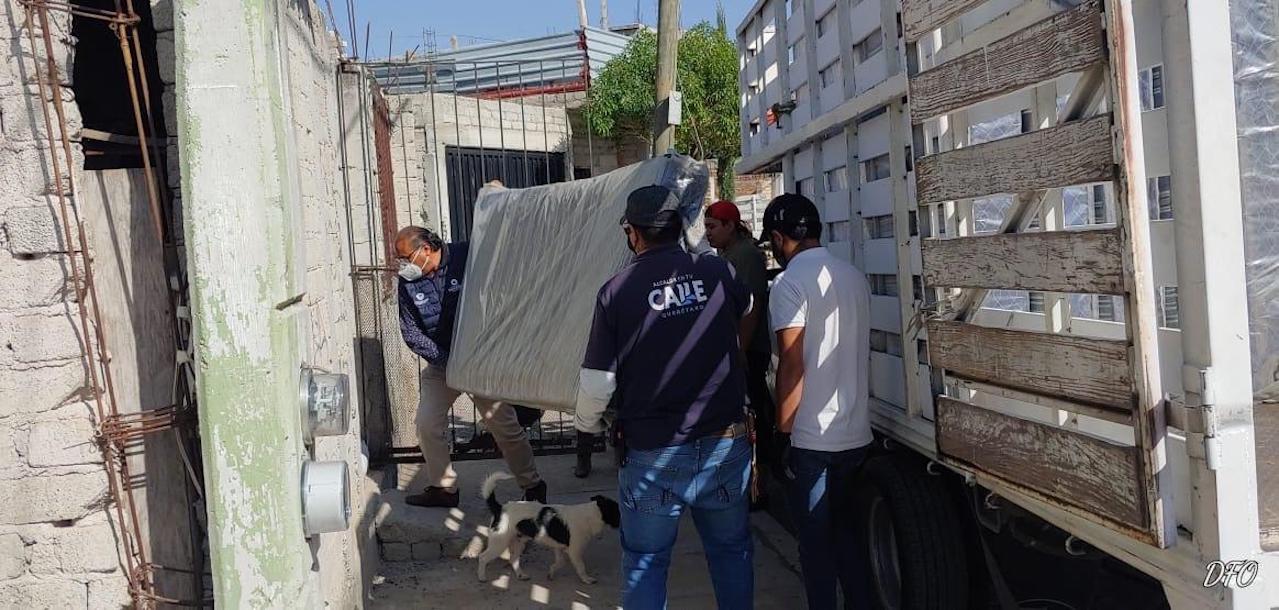 Inicia la reposición de muebles a los afectados por las lluvias