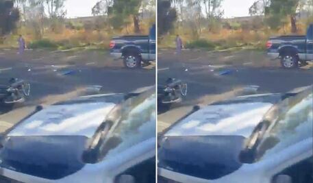 Motociclista muere en accidente sobre la carretera a Amealco