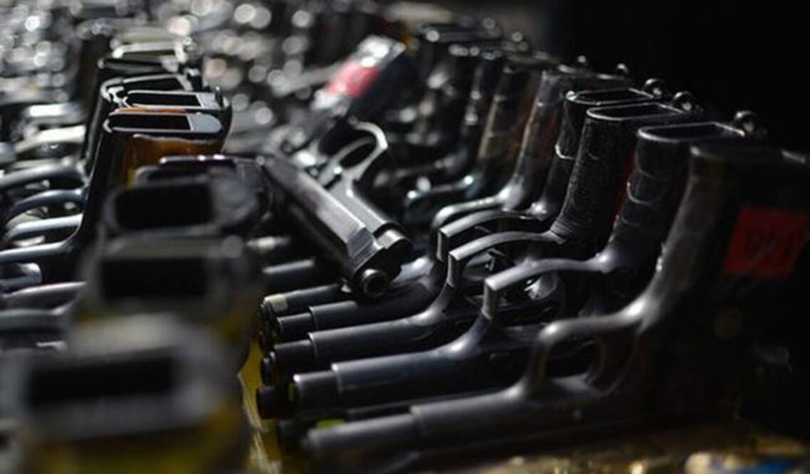 En 2016 se sustrajeron más de 60 armas en un módulo de seguridad de la Secretaría de Seguridad Pública del Municipio de Querétaro. (ARCHIVO EL UNIVERSAL)