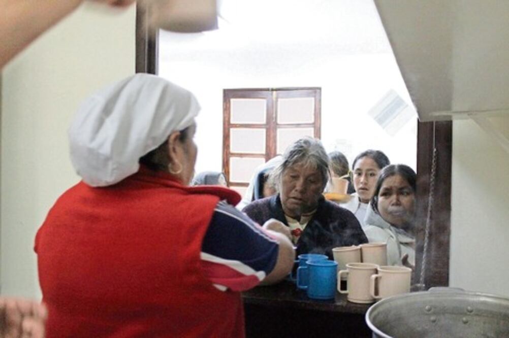 Comedor público canjea reciclables por comida