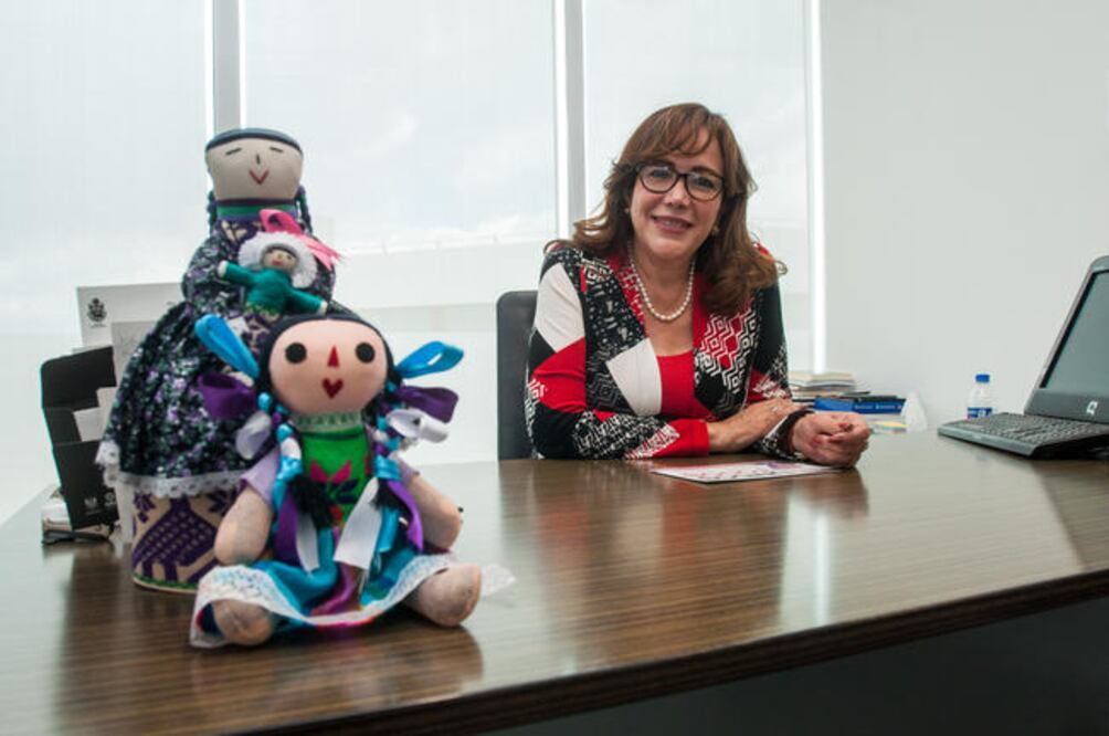 Yeidckol Polevnsky Secretaria general de Morena (RICARDO LUGO. EL UNIVERSAL)