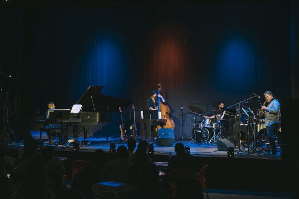 Concierto- terapia de jazz de Víctor Rincón. Foto: Especial