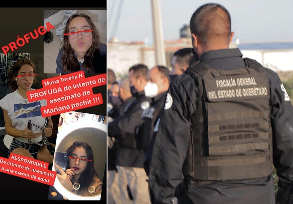 Fiscalías colaboran para la localización de Teresa N, la presunta agresora de Mariana Pechir