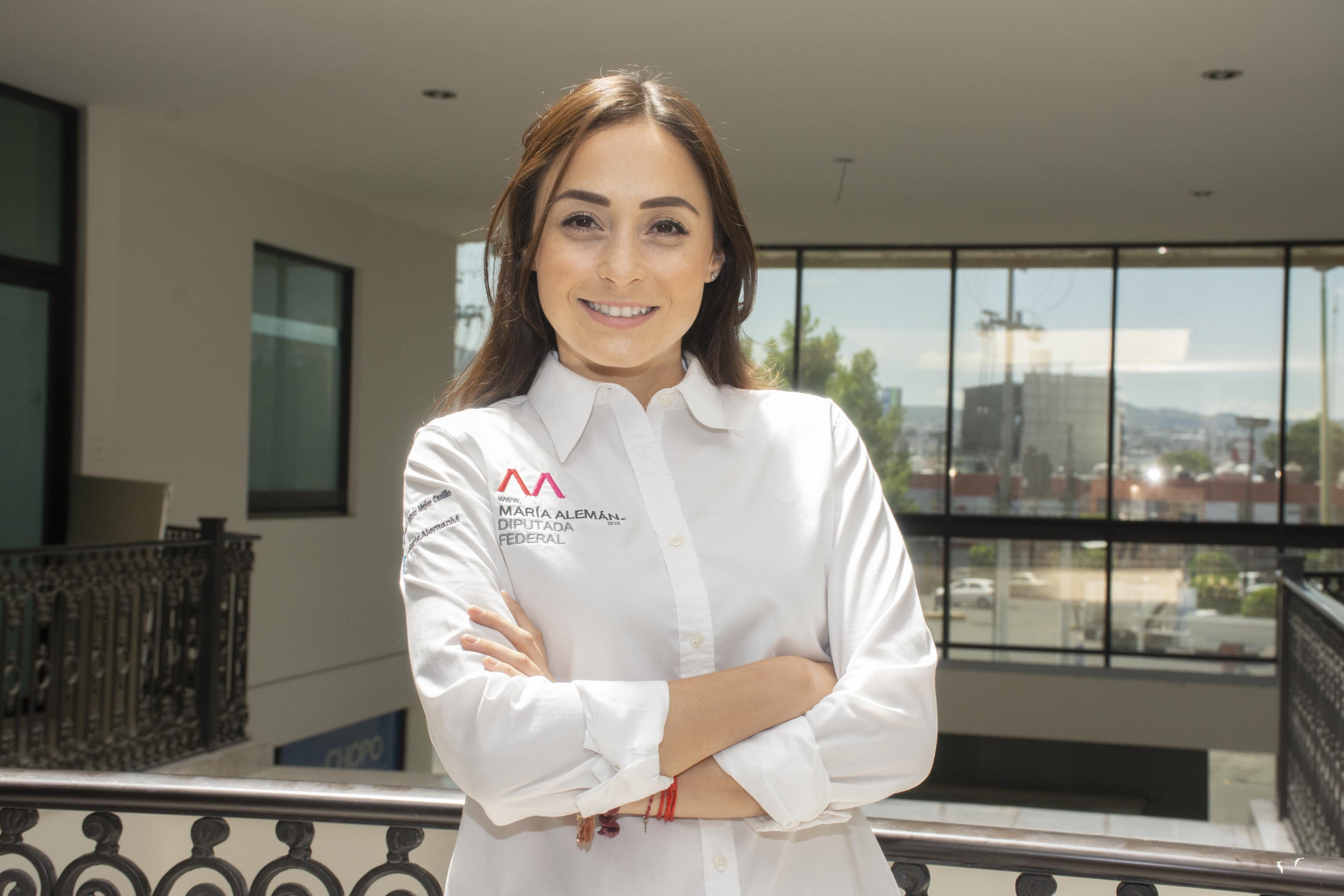 María Alemán: “Sí quiero ser presidenta municipal de Querétaro”