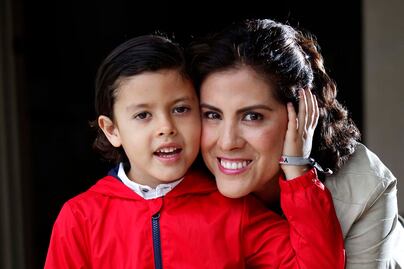 Mercedes Luque y “Monchis”