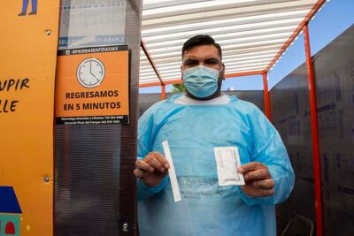 “Todos los días salen entre cinco y ocho positivos”