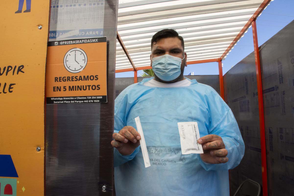 “Todos los días salen entre cinco y ocho positivos”