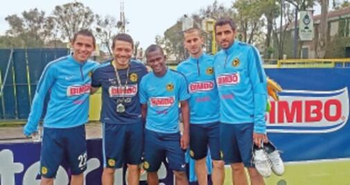 Paul Aguilar vuelve a entrenar con América