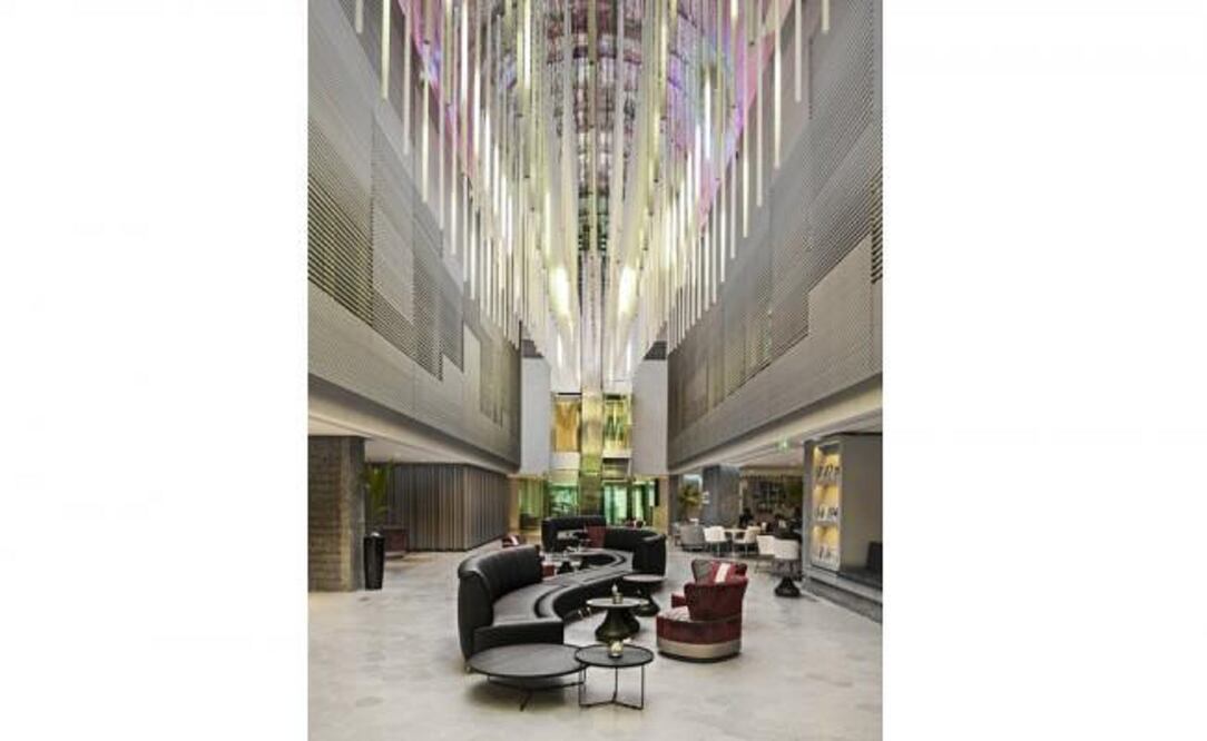 Es admirable su bóveda de LED en el lobby, de 300 metros cuadrados. (Foto: Cortesí