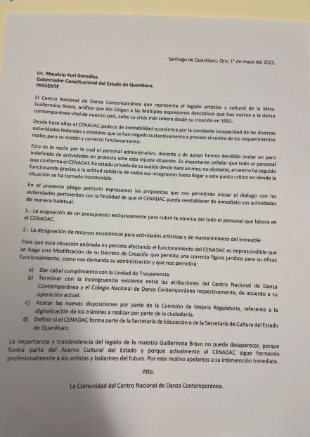 El colegio creado por Guillermina Bravo en Querétaro entra en paro, por falta de apoyo