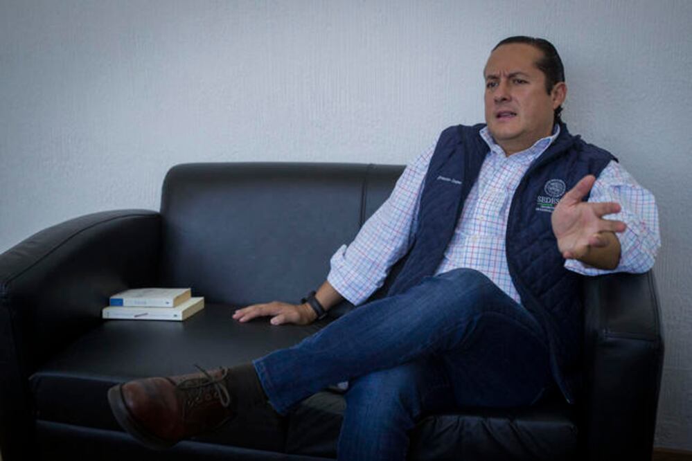 Ernesto Luque Hudson Delegado de la Secretaría de Desarrollo Social (DEMIAN CHÁVEZ. EL UNIVERSAL)