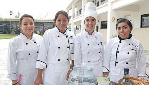 Una muestra de sabores universitarios