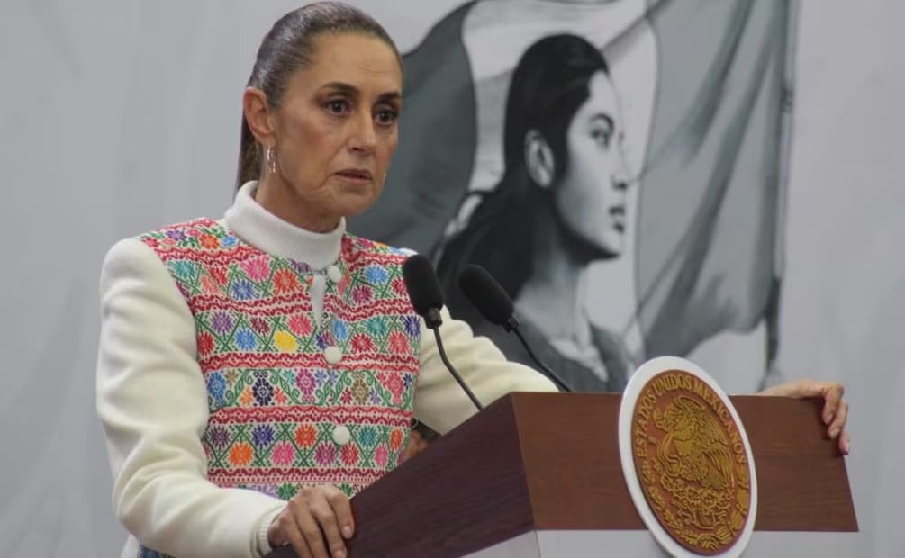 Presidenta Claudia Sheinbaum durante su conferencia desde Puebla (22/01/2026). Foto: Omar Contreras / EL UNIVERSAL