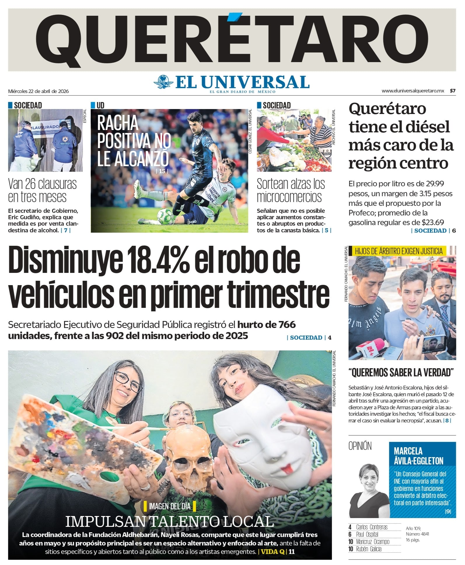 Foto. El Universal Querétaro