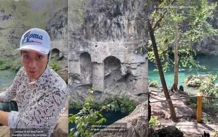 La poza de los Arquitos, un rinconcito solitario en la Sierra Gorda