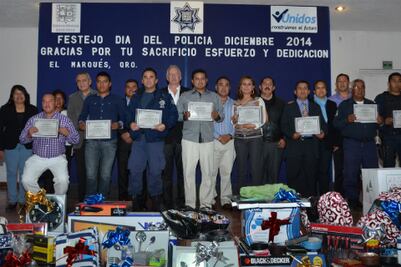 Reconoce alcalde a policías marquesinos