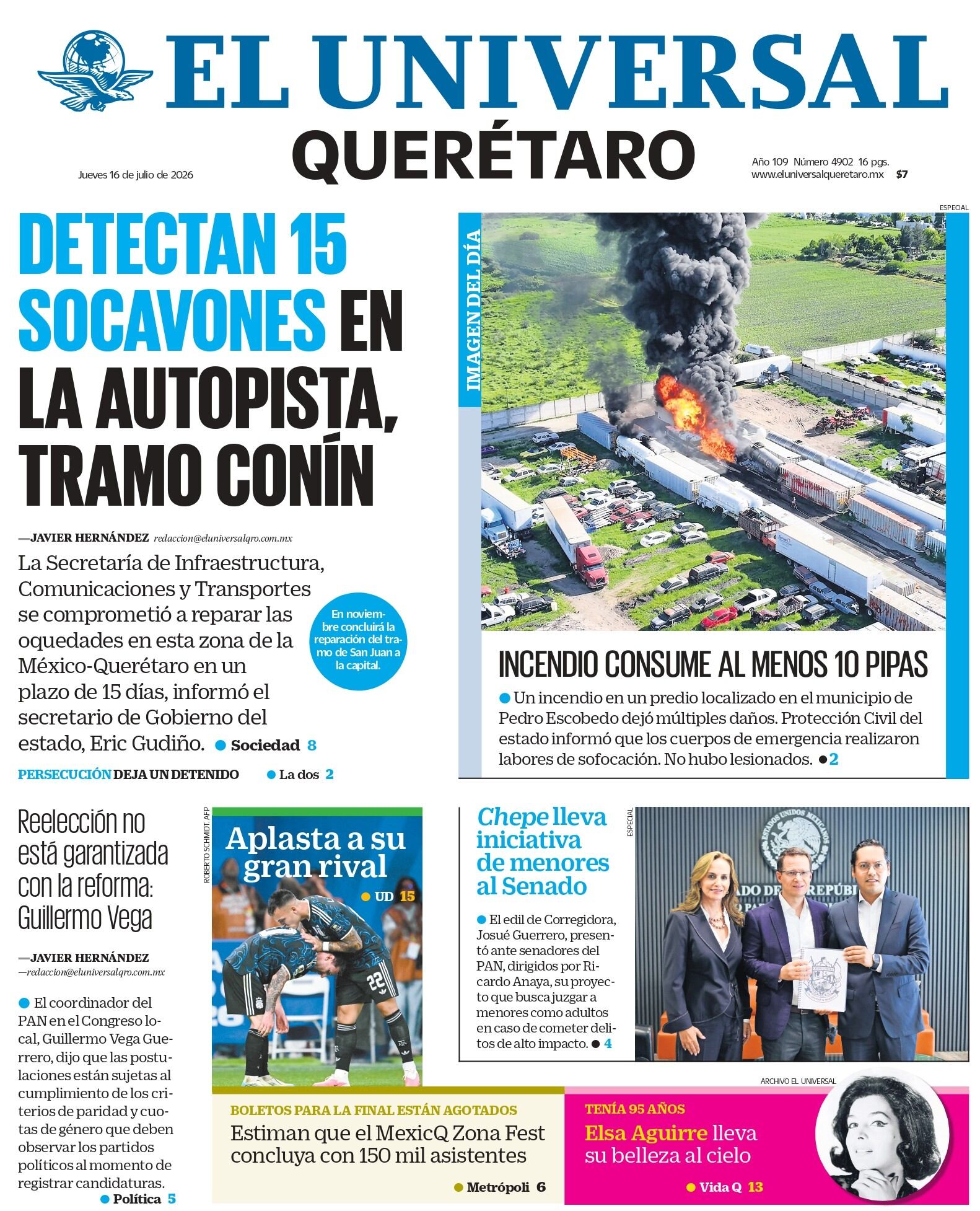 Foto. El Universal Querétaro