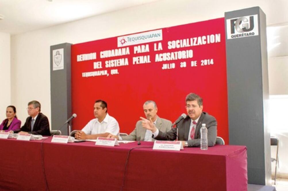 Presentan nuevo sistema de justicia