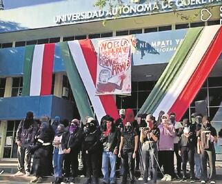 Paristas de la UAQ dan a conocer pliego petitorio