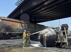 Suman tres muertos por accidente ferroviario en Viborillas
