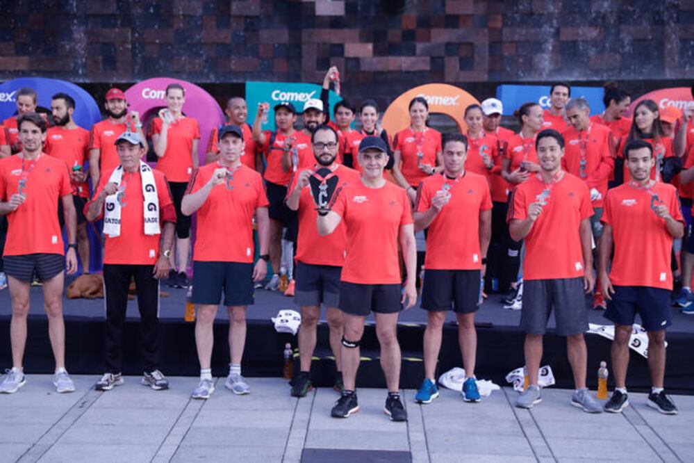 Los corredores portarán camisetas naranjas, confeccionadas con alta tecnología. (IVÁN STEPHENS. EL UNIVERSAL)