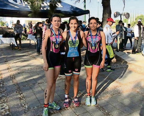 Promueven triatlón en El Campanario