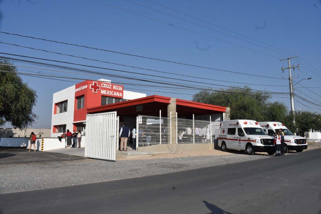 Inauguran nueva base de la Cruz Roja en SRJ
