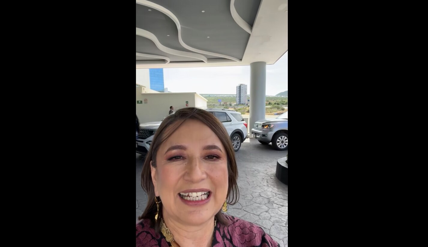 Video. Xóchitl Gálvez presume la seguridad de Querétaro