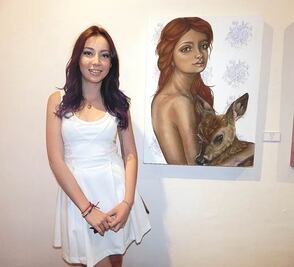 Trejo pinta como en la Edad Media