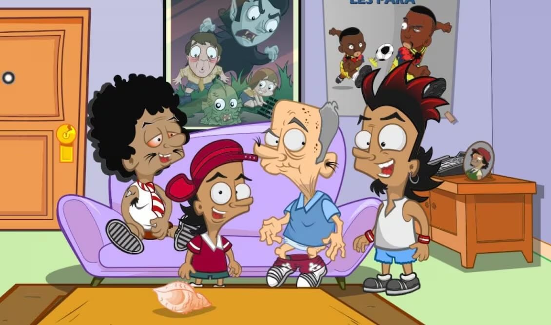 "La familia del barrio", serie animada. Imagen: IMDb