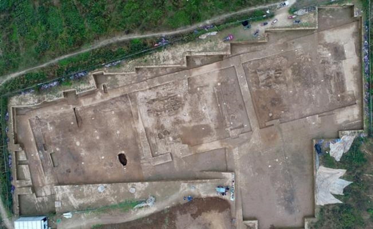 A finales de enero, en el centro norte de China también se encontraron los restos del "Departamento de Música del Palacio del Norte". Foto: Xinhua/Li Yibo