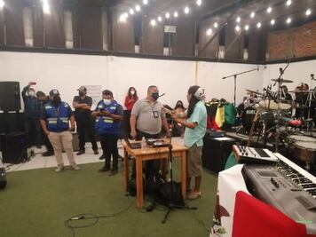 Clausuran toquín en el Centro Histórico; más de 100 personas estaban reunidas